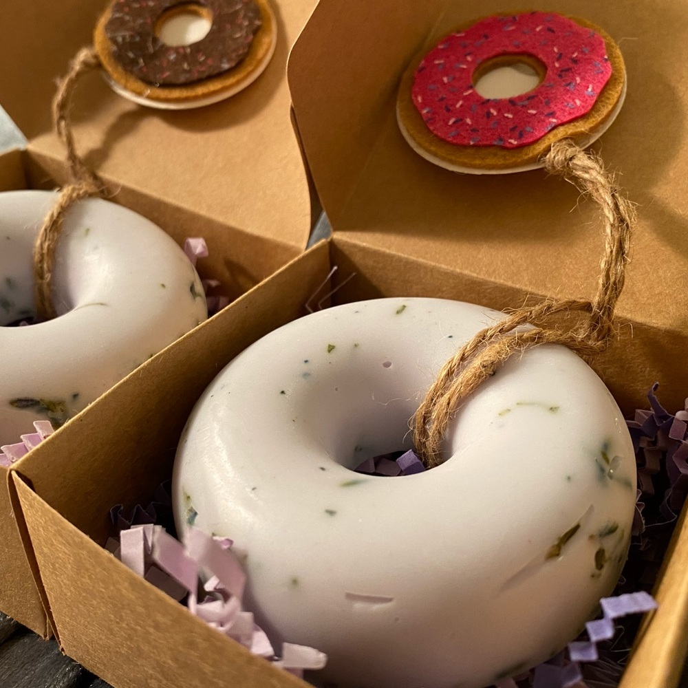 🍃 Lavender Donut Soaps 🍃